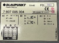 7607005304 Audio Amplifier SCANIA 4-series (1995-2006) BLAUPUNKT