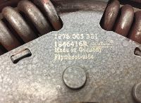 1846416 Clutch Disc DAF 1685707 1663218 500059768 504336615 1878003767 XF95, XF105 (2001-2014) SACHS