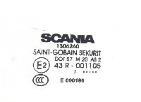 1306260 Ușă, fereastră, dreapta SCANIA P,G,R,T-series (2004-2017) SAINT-GOBAIN SEKURIT