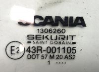 1306260 Durų stiklas, dešinė pusė SCANIA 4-series (1995-2006)
