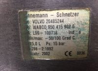 20485244 Gaisa tvertne VOLVO 20579600 7420579600 B6, B7, B9, B10, B12 bus (1978-2011) LINNEMANN SCHNETZER; VOLVO; WABCO