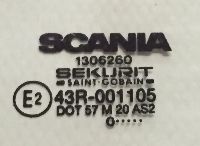 1306260 Ușă, fereastră, dreapta SCANIA 4-series (1995-2006) SAINT-GOBAIN